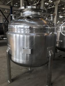 China 2.4Mpa 600l Double Layer Stainless Steel Jacketed Reactor wholesale