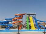 Kids Aqua Amusement Park Equipment Swimming Pool Fiberglass Water Slide