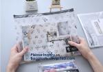 Promotional Custom Printed Pvc Vinyl Transparent Stationery Zip lockk Bags