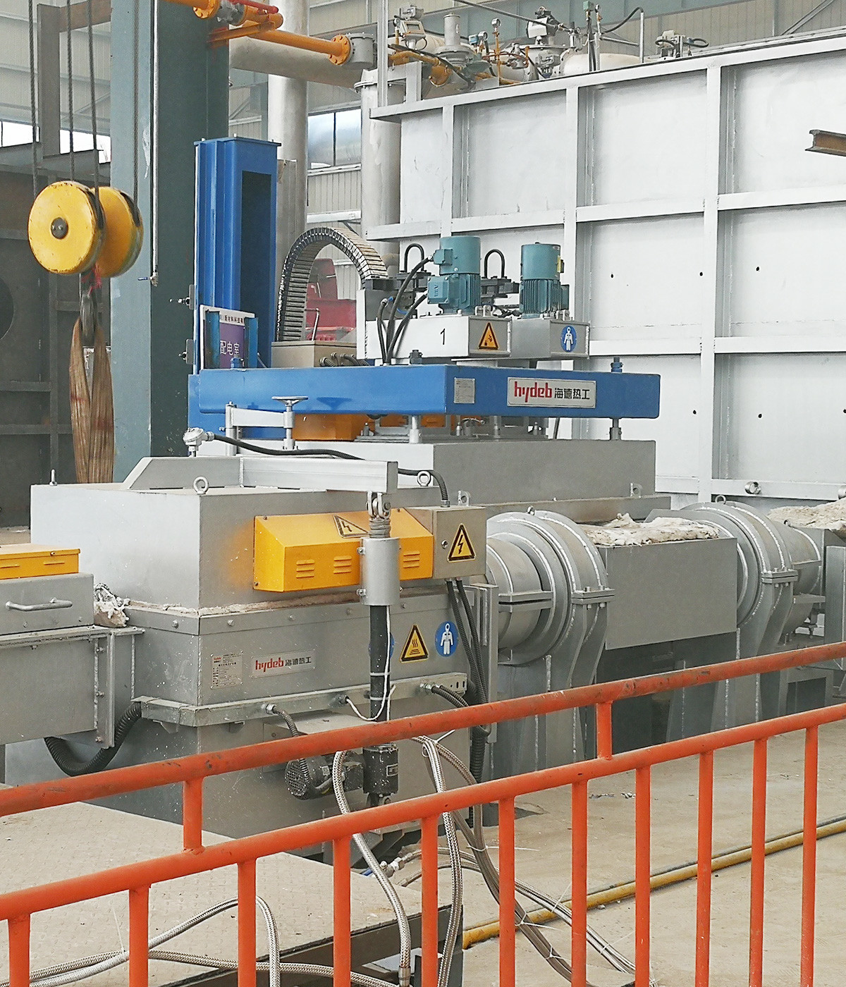 Aluminum Degassing Machine Flow Rate ≥0.5 M3/H Total Power 47 KW