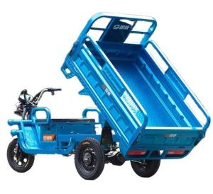 China Blue High Load Agricultural Electric Cargo Tricycle Express Electric Tricycle wholesale