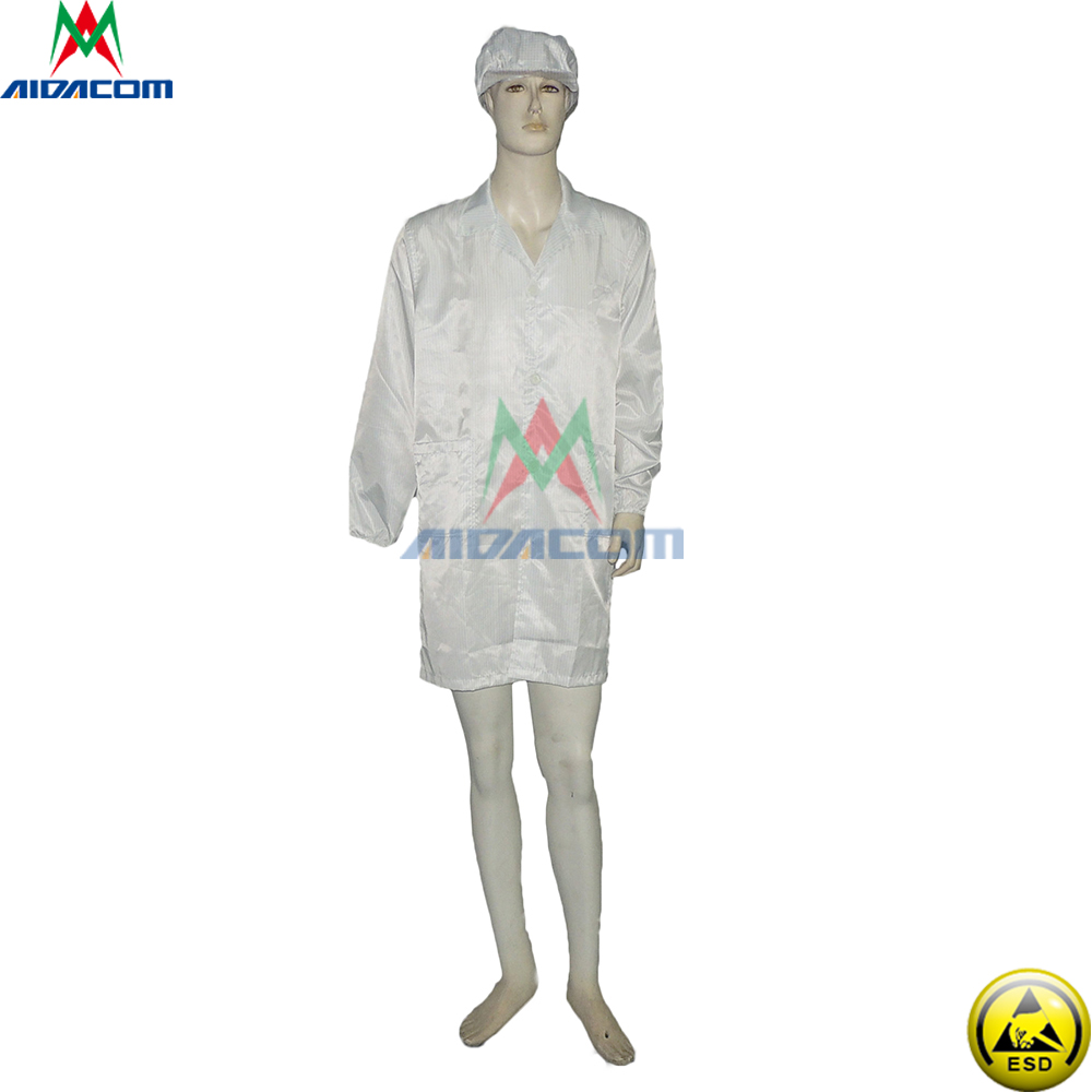 Dust Proof Military Unisex 4L 100D 130g ESD Garment