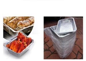 China Disposable aluminum foil baking tray, loaf pan, food storage container set wholesale