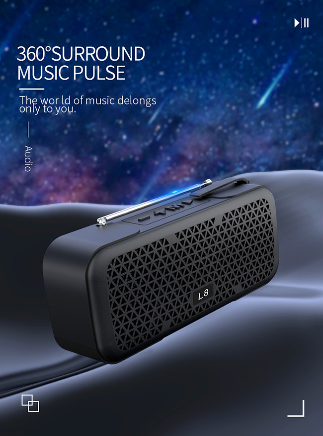3h 50mm Portable Mini Bluetooth Speaker