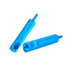 OEM SS Milled Metal Parts 5 Axis Clean Finish Anodized Different Color