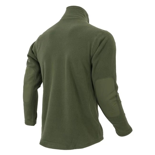 Polyester Soft Shell Mens Tactical Fleece Jacket Windproof Waterproof