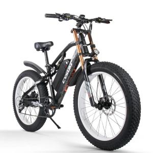 China US EU STOCK Long Range Electric Bicycle 1000w 750w 50kmh Long Distance Ebikes CYSUM M900 wholesale