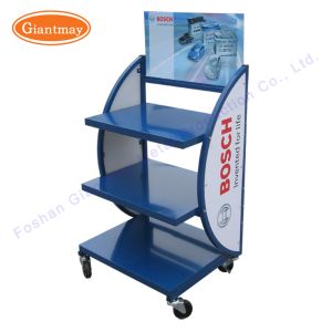 China Car Storage Shelf Electric Bike Metal Battery Display Rack wholesale