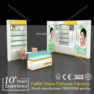 China clear acrylic cosmetics retail displays showcase wholesale
