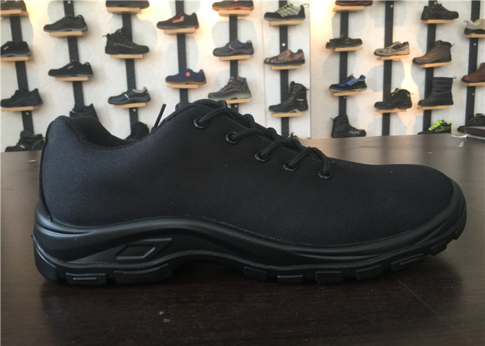 High Abrasion Resistance Men Work Boots / Rubber Safety Shoes Steel Toe