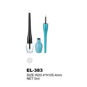 China Hot Stamping Logo Empty Eyeliner Bottle In Plastic Leakproof wholesale