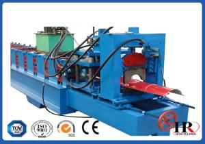 China Automatic Ridge Cap Roll Forming Machine 16Mpa Hydraulic Pressure wholesale