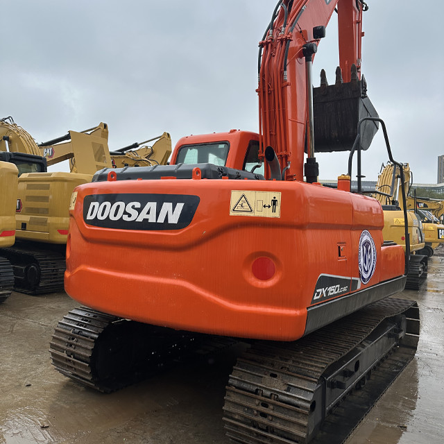 Reliable Doosan DX150 Used Crawler Excavator Durable and High Performance  Medium Excavator Construction Equipment