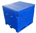 Oversized 600L Blue Insulated Fish Container