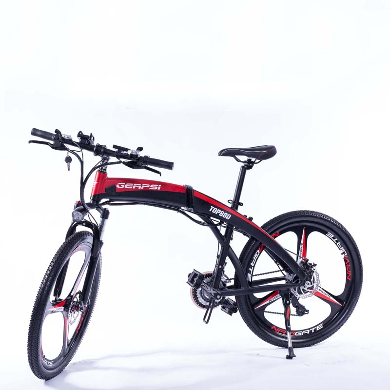 21 Speed Electric Mountain Bicycles 26 Inch Motor 250w 8AH Hidden Battery