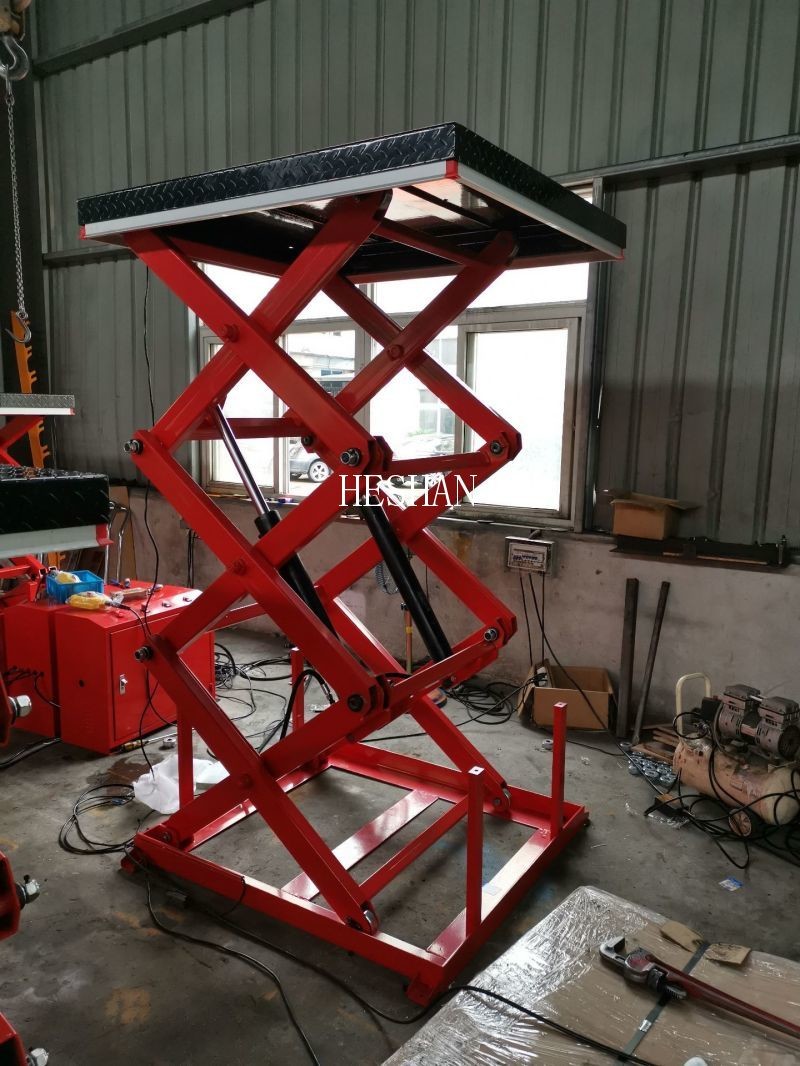 Custom Warehouse 2 Ton Industrial Platform Hydraulic Scissor Lifter Tables