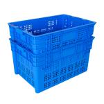 Fresh Ventilation PP Stacking Customized Logo Plastic Dislocation Basket with