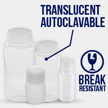 Square Chemical Plastic Biochemistry Medical Reagent Bottle 30ml 50ml 60ml 150ml 500ml 1000ml Custom Capacity