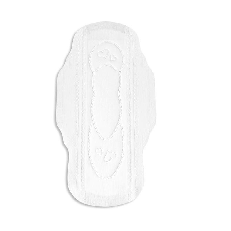Ultra Thin Menstrual Period 245mm Cotton Breathable Sanitary Napkin for Women Ladies