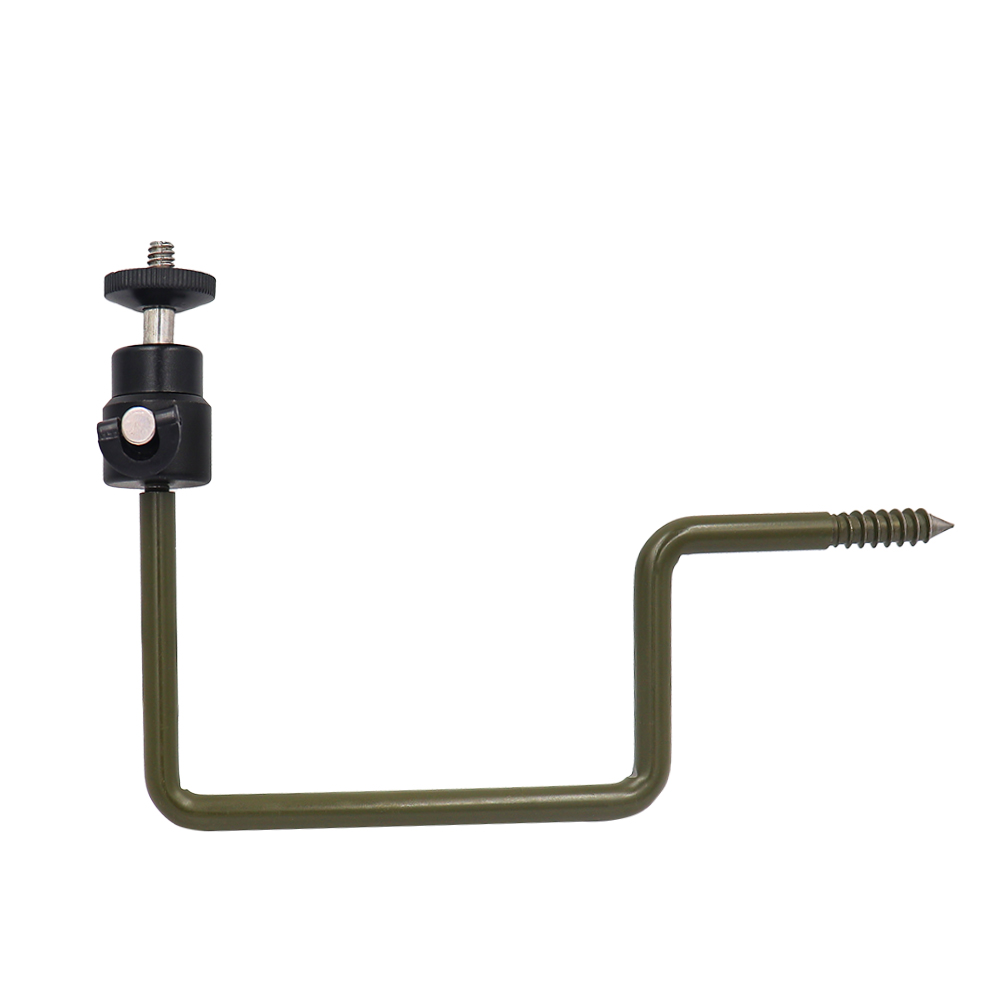 360 Degree Rotation 1/4 Inch Trail Camera Mounting Bracket For Hunting
