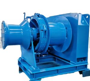 China IACS Approved 10-100T Marine Electric Hydraulic Boat Towing Winch wholesale