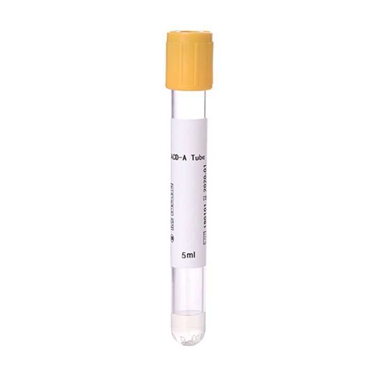 Medical Disposable Micro Sterile Blood Collection Tubes Blue Yellow Red Purple 5ml 10ml
