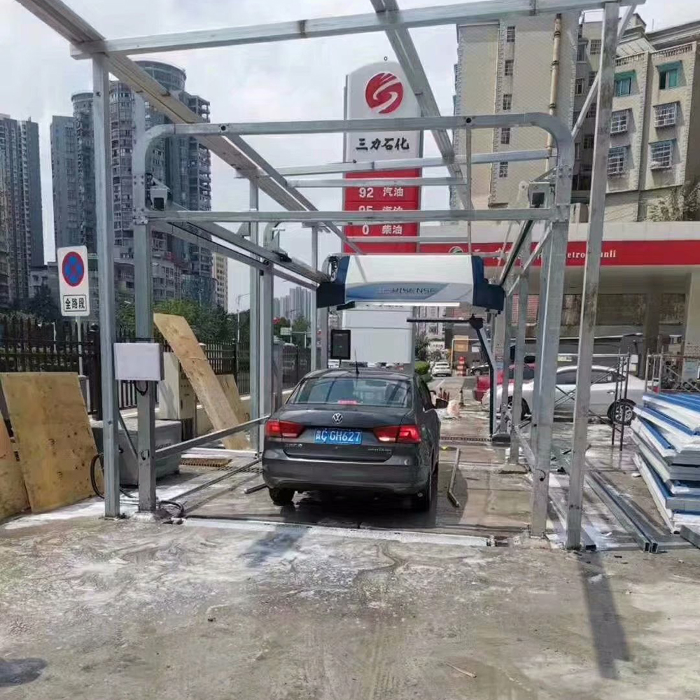 Truck Wash System Full Automatic Bus Washing Equipment With Brushes