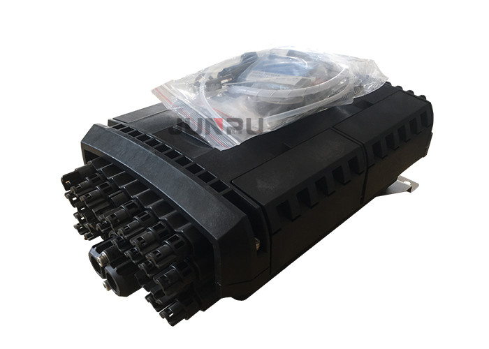 Factory Manufacturing FTTH Black 96 Core Dome Fiber Optic Splice Closure PP+GF