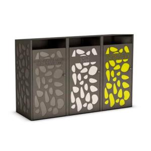 China Modern 1800L*600W*1250H Mm Multi Compartment Trash Can wholesale