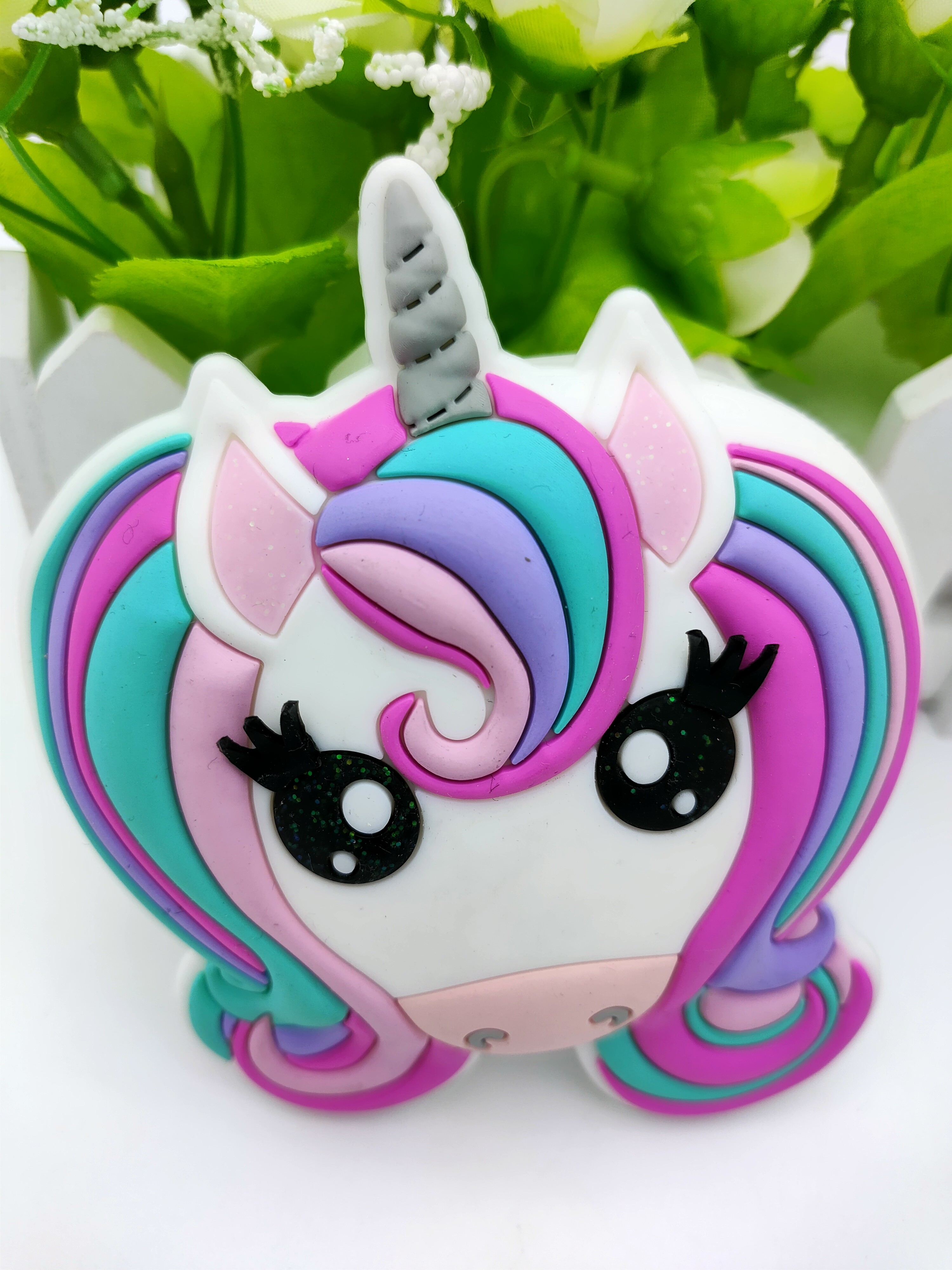 Soft Mini Silicone Coin Purse Pretty Pegasus Themed Molding Process
