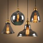 Vintage Glass Pendant Light Fixtures For Kitchen Dining room Decoration (WH-GP