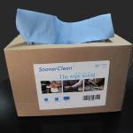 Woodpulp Polypropylene Industrial Cleaning Wipes X70