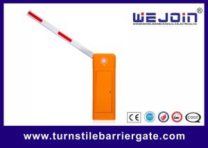 China Aluminum Arm Parking Barrier Gate Round Boom With Optional Lights wholesale
