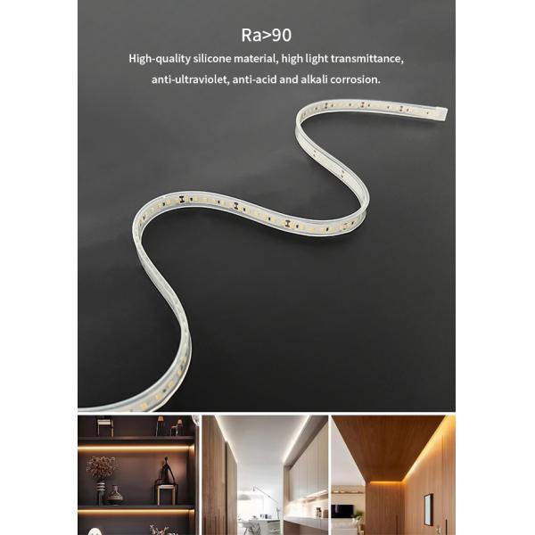 12mm Width Flexible LED Strip Light IP65 Waterproof For Staircase Indoor Decoration