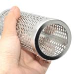 Stainless Steel Wood Pellet Smoker Tube , BBQ Cold / Hot Smoke Generator