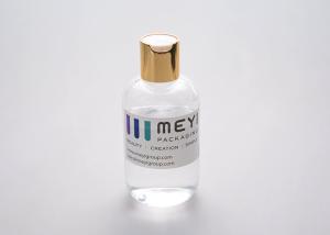 China 24/410 PET 200ml Disc Top Cap Cosmetic Pump Bottle wholesale