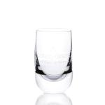 Custom logo round lead free crystal transparent 50ML Shot Glass