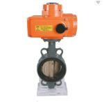 Ductile Iron CLASS150 220v Center Disc Butterfly Valve