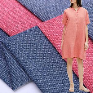 China 110gsm-160gsm Oxford Woven Fabric 40s 30s Yarn Dyed Shirt Fabric wholesale