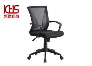 China Soft Back Administrative Black Fabric Office Chairs 60x60x104cm wholesale