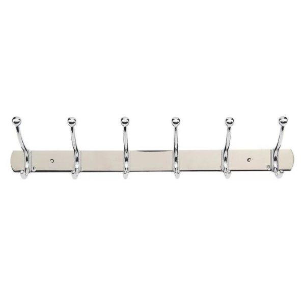 Wall Hanging Stainless Steel Robe Hook Wall Mounted Clothes Robe Towel Coat Hook Rack