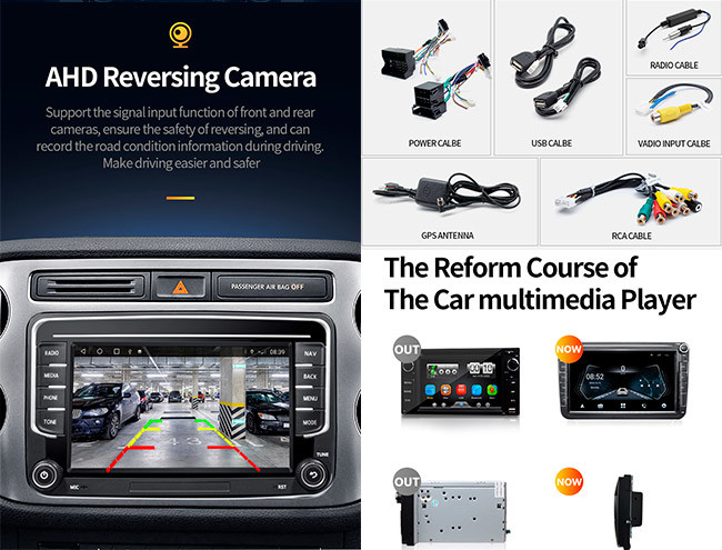 Tiguan Vw Passat Stereo GPS Navigation Stereo Vw Golf Mk5 Bluetooth Stereo MK5 Jetta