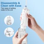 Ipx7 Water Flosser Cordless Teeth Cleaner Waterproof
