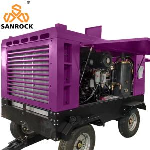 China Mobile Rotary Screw Air Compressor Equipment High Pressure Machine wholesale