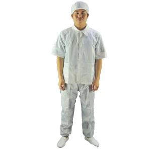 China Stripe Grid ESD Cleanroom Garment Antistatic Cleanroom Smock Coverall Suit Clothing Clothes wholesale