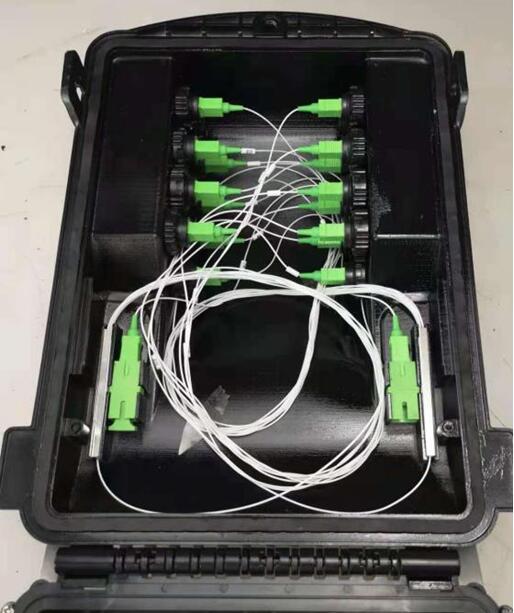Outdoor Fiber optic FTTH Terminal Box Splicing Of 96 Fibers