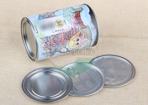 China Food Grade Kraft Paper Cans Packaging Aluminum Foil Liners Composite Can Packaging wholesale