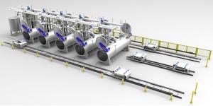 China Fully Automatic Water Spray Sterilization Steam Retort Technology In Food Double Door wholesale