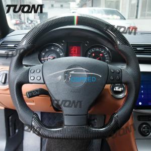 China Ergonomic Volkswagen Carbon Fiber Steering Wheel Universal Compatibility wholesale