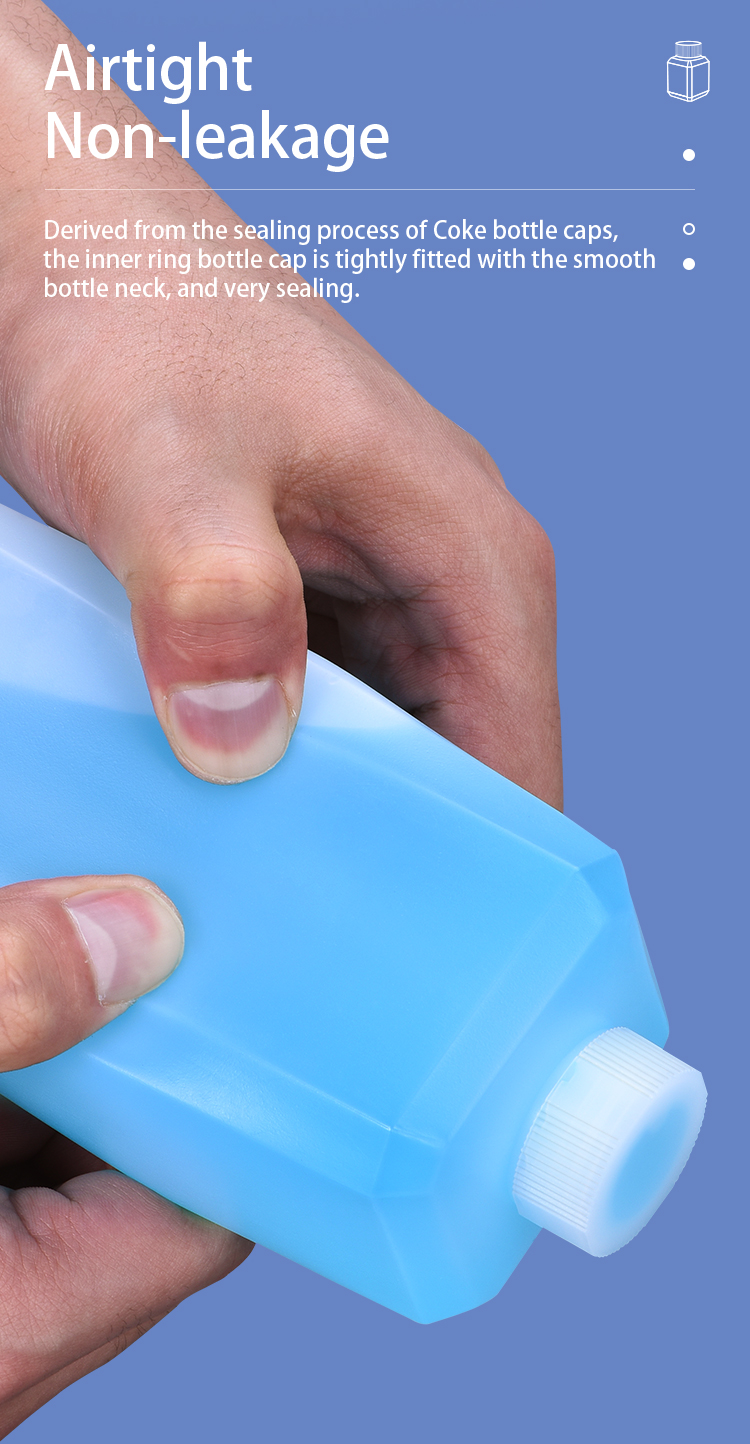 Reagent Translucent Plastic Hdpe Lab Bottles For Chemical Solvents 30ml